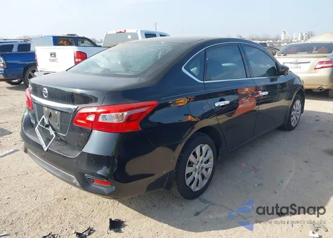 2016 Nissan Sentra S from USA, damaged, VIN 3N1AB7AP7GY285804